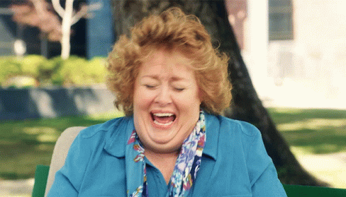 Laughing Tracy Weisert GIF