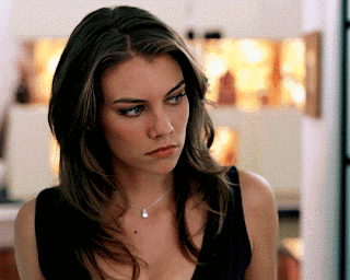 Lauren Cohan Bela Talbot GIF