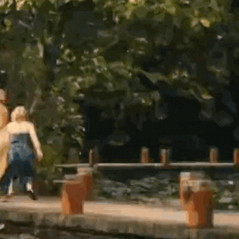 Laurie Running White Lotus Laurie White Lotus GIF