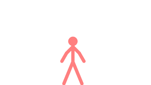 Lazer Stickman GIF