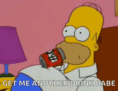 Lazy Beer GIF