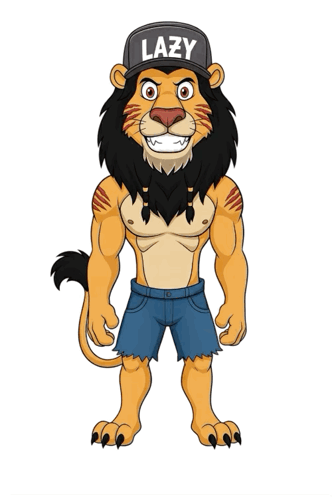 Lazy Lazy Lions GIF