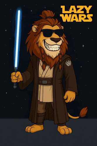 Lazy Lions Star Wars GIF