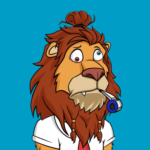 Lazy Lions GIF