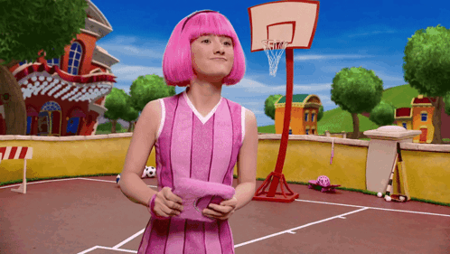 Lazytown Stephanie Splitz GIF