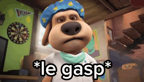 Le Gasp Ben Le Gasp GIF