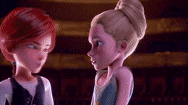 Leap Ballerina Fieclie GIF