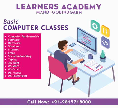 Learners Academy Computer Classes GIF