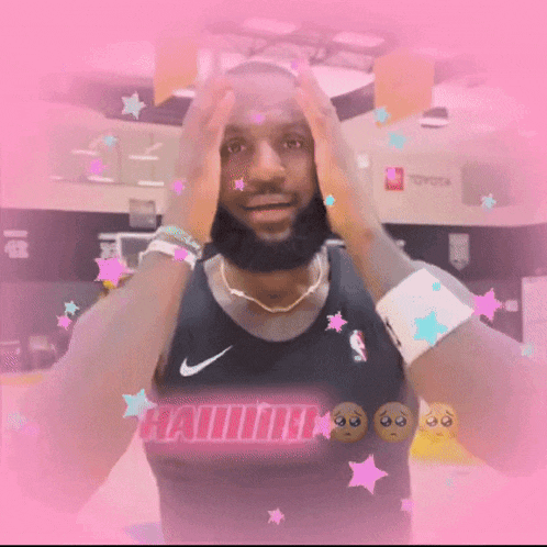 Lebron James Haiiiiii GIF