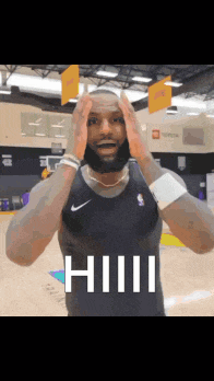 Lebron James Hiiii GIF