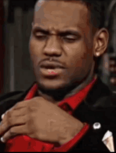 Lebron James Walking On Air GIF