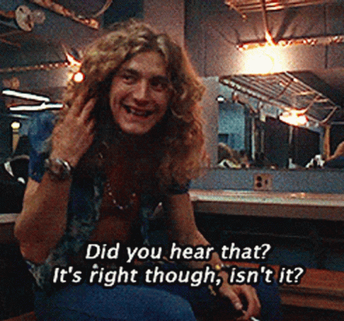 Led Zeppelin Did You Hear That GIF. This 498 x 466 animated GIF is part of our i am a golden god collection. Created by yasdnil. View the original…