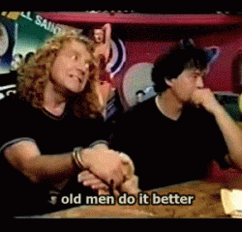 Led Zeppelin Old Men Do It Better GIF. This 498 x 477 animated GIF is part of our i am a golden god collection. Created by yasdnil. View the original…