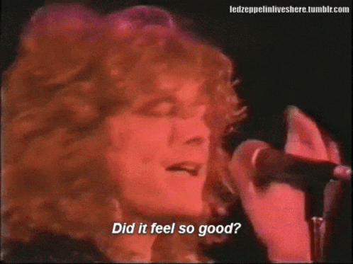 Led Zeppelin Robert Plant GIF. This 498 x 373 animated GIF is part of our i am a golden god collection. Related themes include good vibes. Created by…