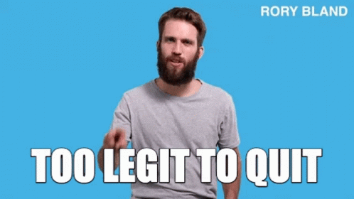 Legit Too Legit To Quit GIF