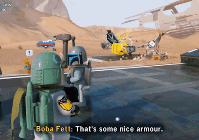 Lego Star Wars Boba Fett GIF