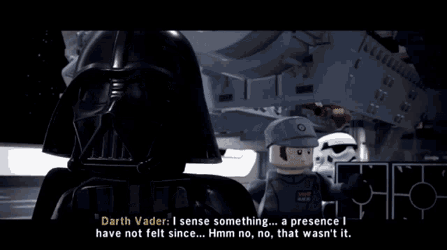 Lego Star Wars Darth Vader GIF