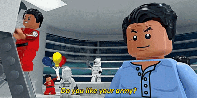Lego Star Wars Jango Fett GIF