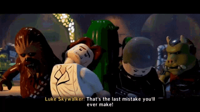 Lego Star Wars Luke Skywalker GIF