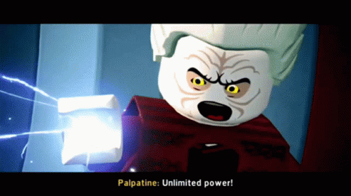 Lego Star Wars Palpatine GIF. This 498 x 278 animated GIF is part of our palpatine unlimited power collection. Related themes include star wars. Created by…