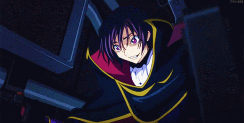 Lelouch Deez Nuts Code Geass GIF