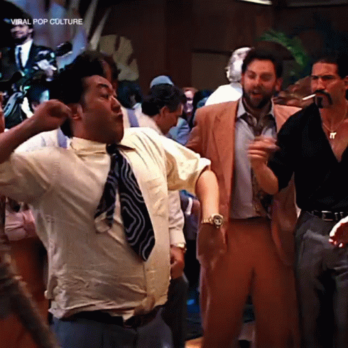 Leo Dancing GIF. This 498 x 498 animated GIF is part of our leonardo dicaprio wolf of wall street collection. Created by Neilbelieves. View the original…