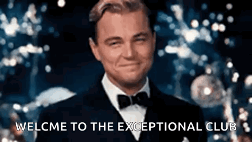Leonardo Di Caprio Cheers GIF