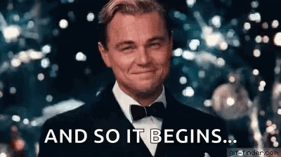 Leonardo Dicaprio Cheers GIF
