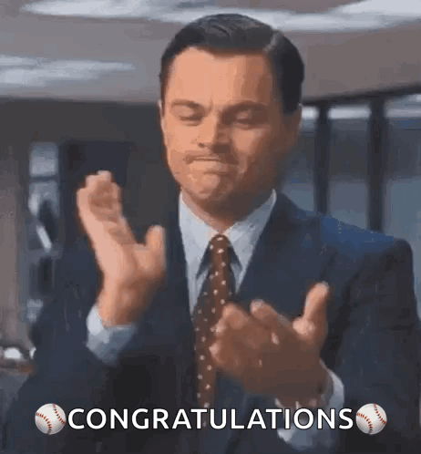 Leonardo Dicaprio Clapping GIF