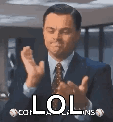 Leonardo Dicaprio Clapping GIF