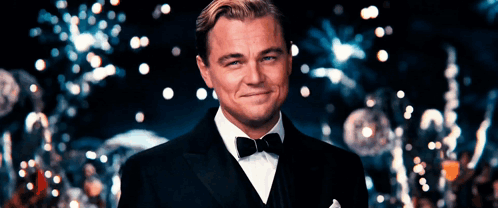 Leonardo Dicaprio The Great Gatsby GIF. This 498 x 208 animated GIF is part of our leo cheers collection. Related themes include well done. Created by…