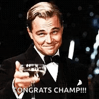 Leonardodicaprio Cheers GIF. This 200 x 200 animated GIF is part of our leo cheers collection. Created by Jackaroo24. View the original animation, share it…