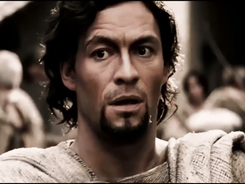 Leonidas 300 GIF. This 498 x 374 animated GIF is part of our no se rick parece falso collection. Related themes include pensar, pensativo. Created by…