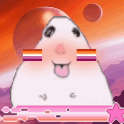 Lesbian Hamster Pride GIF. This 400 x 400 animated GIF is part of our lesbian collection. Created by mandaaaaaaa. View the original animation, share it, or…