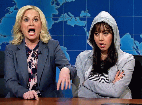 Leslie Knope April Ludgate GIF