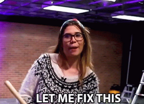 Let Me Fix This Tina GIF. This 498 x 359 animated GIF is part of our there there broom collection. Related themes include tina. Created by SMITE. View the…