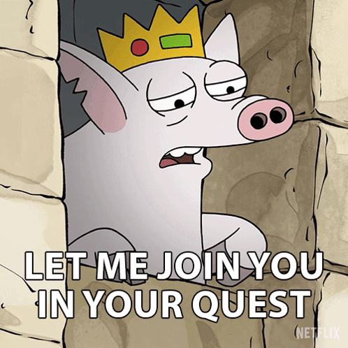 Let Me Join You In Your Quest Prince Merkimer GIF