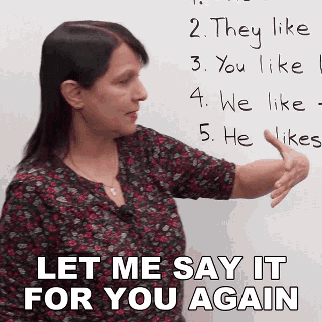 Let Me Say It For You Again Rebecca GIF
