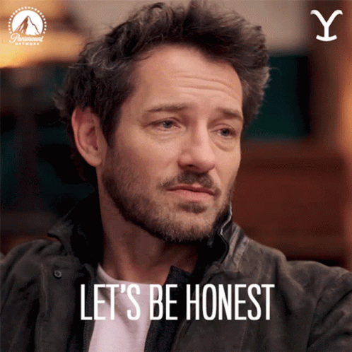 Lets Be Honest Ryan GIF. This 498 x 498 animated GIF is part of our ian bohen collection. Created by YellowstoneTV. View the original animation, share it…