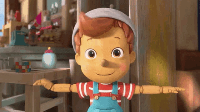 Lets Dance Pinocchio GIF
