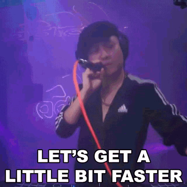 Lets Get A Little Bit Faster Stanley Li GIF