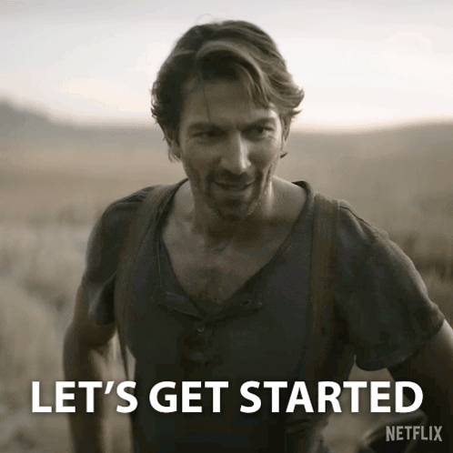 Let'S Get Started Gunnar GIF. This 498 x 498 animated GIF is part of our michiel huisman collection. Created by rebelmoon. View the original animation…