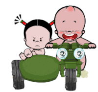 Lets Go Baby Sticker
