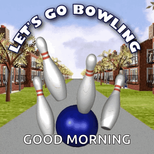 Lets Go Bowling Bowls GIF