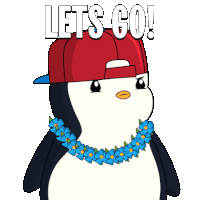 Lets Go Hype Sticker