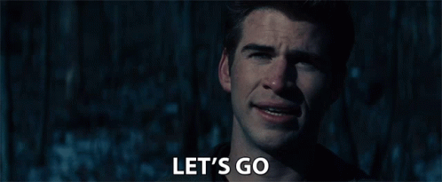 Lets Go Liam Hemsworth GIF