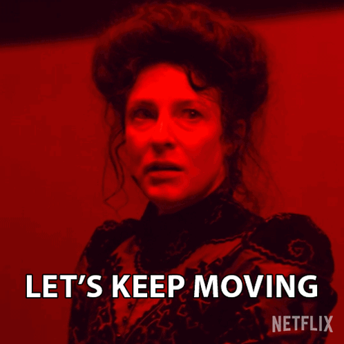 Lets Keep Moving Virginia Wilson GIF