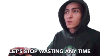 Lets Stop Wasting Any Time Jack Cole Sticker