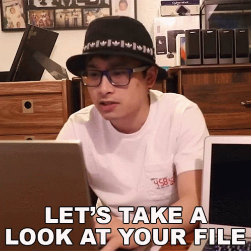 Lets Take A Look At Your File Henry GIF