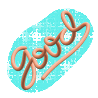 Letter Good Sticker
